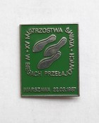 15. mistrovství světa v běhu na lyžích 1987 (Varšava) odznak