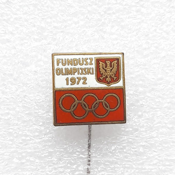Odznak Polského olympijského fondu 1972 (smalt)