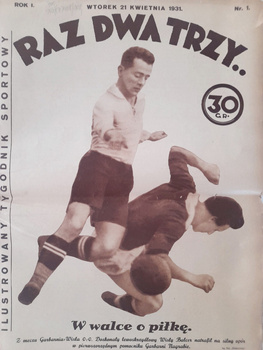 Raz dva tři.. Ilustrovaný sportovní kurýr č. 1/1931