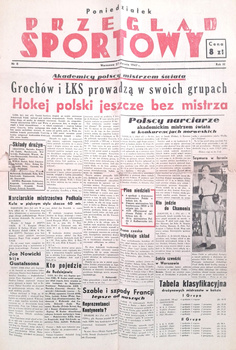 Časopis Przeglad Sportowy č. 8/1947