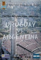 Oficiální program přátelského utkání Uruguay - Argentina (20.08.2003)