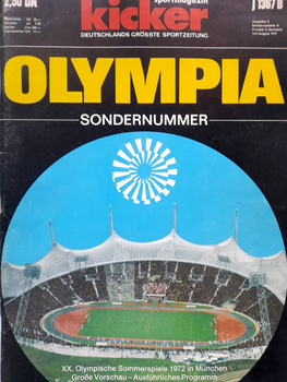 Letní olympijské hry Mnichov 1972 Průvodce pro fanoušky (časopis kicker)