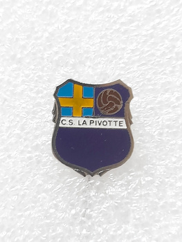 Odznak CS La Pivotte (Francie, lak)