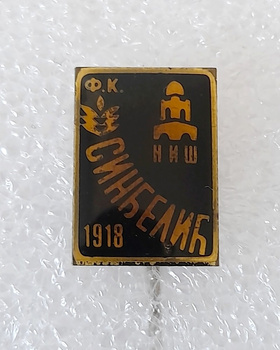 Odznak FK Sindelić Nis (Srbsko, lak)