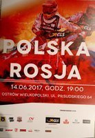 Speedway zápas Polsko - Rusko (14.06.2017) oficiální program