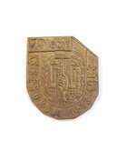 Resursa Lodž 70 let 1913-1983 pozlacený odznak