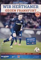 Hertha Berlin - Eintracht Frankfurt Bundesliga oficiální program (02.03.2016)