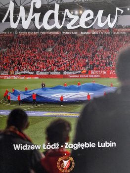 Widzew Lodz - Zaglebie Lubin, PKO BP Ekstraklasa (12.5.2024) oficiální program zápasu