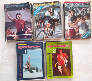 Časopis Sportowiec Illustrated 1984-1989 (soubor 122 čísel)