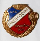 70 let KKS Prokocim Krakov s věncem (smalt)