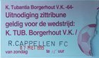 Koninklijke Tubantia Borgerhout V.K. - Royal Cappellen FC (07.05.1995) vstupenka na zápas