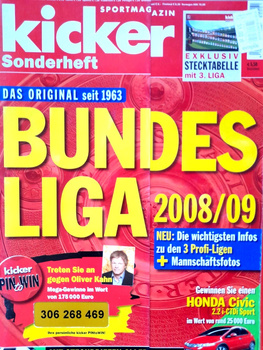 Bundesliga 2010/2011 Průvodce fanouška (časopis kicker)