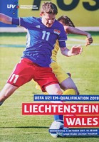 Program utkání Lichtenštejnsko U21 - Wales U21 (kvalifikace na Euro 2019 U21, 05.10.2017)