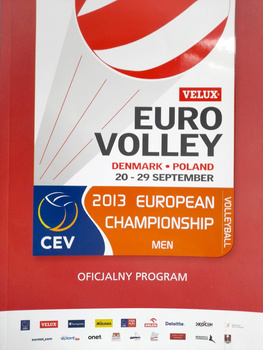 CEV Euro Volley Mistrovství Evropy mužů Dánsko Polsko 2013 oficiální program