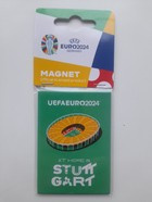Hostitelské město Stuttgart UEFA Euro 2024 Německo magnet (oficiální licencovaný produkt)