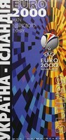 Ukrajina - Island, kvalifikace Euro 2000 (31.03.1999) Oficiální program