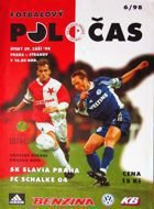 SK Slavia Praha - Schalke 04 (29.09.1998) - Program zápasu 1. kola Poháru UEFA