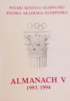 Literární ročenka Polského olympijského výboru. V. vydání 1993-1994
