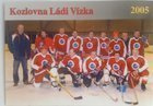 Pohlednice Kozlovna Ladi Vizka 2005 old boy's ice hockey team