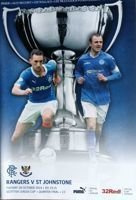 Program zápasu Rangers - ST Johnstone (28.10.2014)