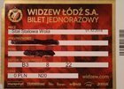 Widzew Lodz - Stal Stalowa Wola II vstupenka na ligový zápas (01.12.2018)