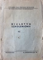 Tréninkový bulletin polského svazu házené (1962)