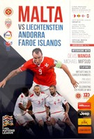 Malta - Liechtentein-Andora-Faerské ostrovy UEFA Nations League (11-17.11.2020) oficiální program