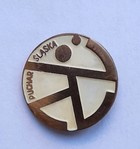 Odznak házenkářského Slezského poháru 80. let (lak)