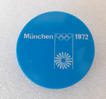 Letní olympijské hry Mnichov 1972 velký odznak (plast)