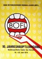 10. hlavní vzdělávací kurz. Průvodce Rakouskou unií fotbalových trenérů