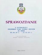 Zpráva o činnosti fotbalového podokresu Skoczów za období od 5. dubna 2018 do 12. března 2020
