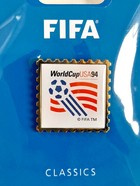 Historické značky mistrovství světa ve fotbale - USA 1994. Odznak FIFA Classics (oficiální licencovaný produkt)