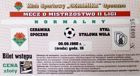 Ceramika Opoczno - Stal Stalowa Wola II liga ticket (09.09.1998)