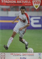 VFB Stuttgart - Rapid Bukarest, Pohár UEFA(14.12.2005) Oficiální program