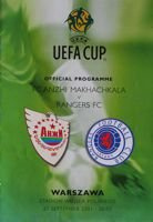 FC Anzhi Makhachkala - Glasgow Rangers FC (27.09.2001) - Pohár UEFA