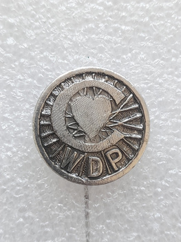 Starý odznak cyklistického závodu Tour de Pologne (kov)