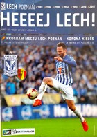 Lech Poznaň - Korona Kielce, Lotto Ekstraklasa oficiální program zápasu (28.4.2017)