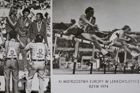 Leszek Wodzynski (atletika) - Bronzový medailista z XI. mistrovství Evropy Řím 1974 pohlednice