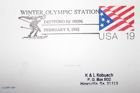 FDC pohlednice Zimní olympijské hry 1992 (USA)