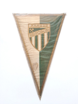 Praporek KS Pogon Zabrze (PRL times)