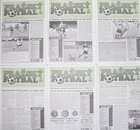 Časopis Pražský fotbalový týdeník 2001 (6 čísel)