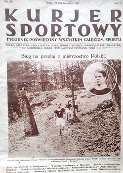 Týdeník Sport Courier č. 34/28.10.1925
