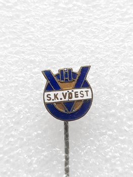 Odznak s erbem SK VOEST Linz (smalt)