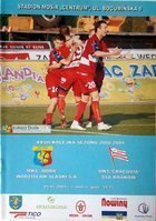 Program Odra Wodzisław Śląski - Cracovia Ekstraklasa (09.05.2009)