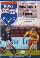 Ross County - Falkirk FC Bell's First Division Oficiální program (04.01.2003)