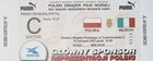 Polsko - Itálie UEFA Euro U-21 play-off (10.11.2001) - cena 10 zl tribune C