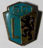 Starý odznak SC Leipzig (Východní Německo; epoxid)