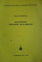 Slovníček jachtařských pojmů (AWF Wrocław)