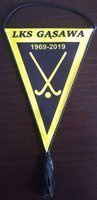 Praporek LKS Gąsawa 50 let