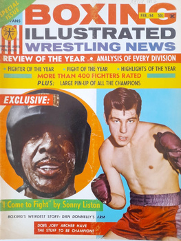Časopis Boxing Illustrated Wrestling News 1964 (sada 8 čísel)